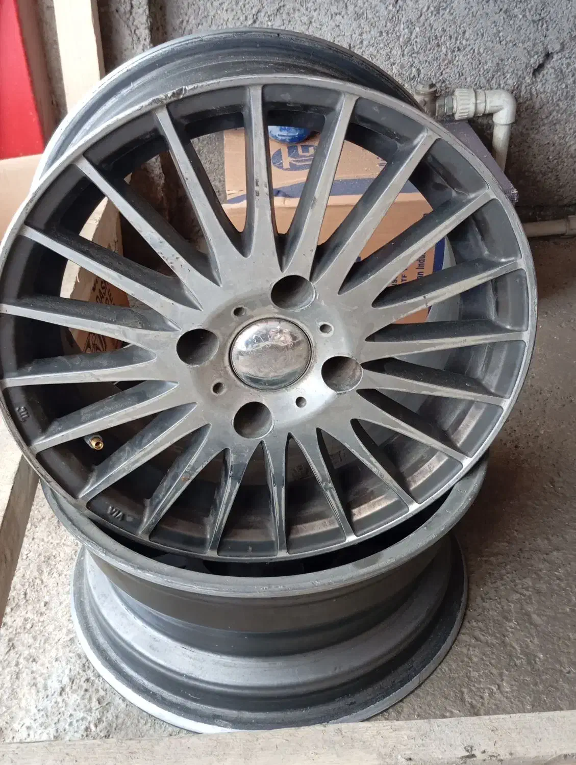 چهار حلقه رینگ سایز ۱۴ بدون لاستیک|قطعات یدکی و لوازم جانبی|صومعه‌سرا, |دیوار