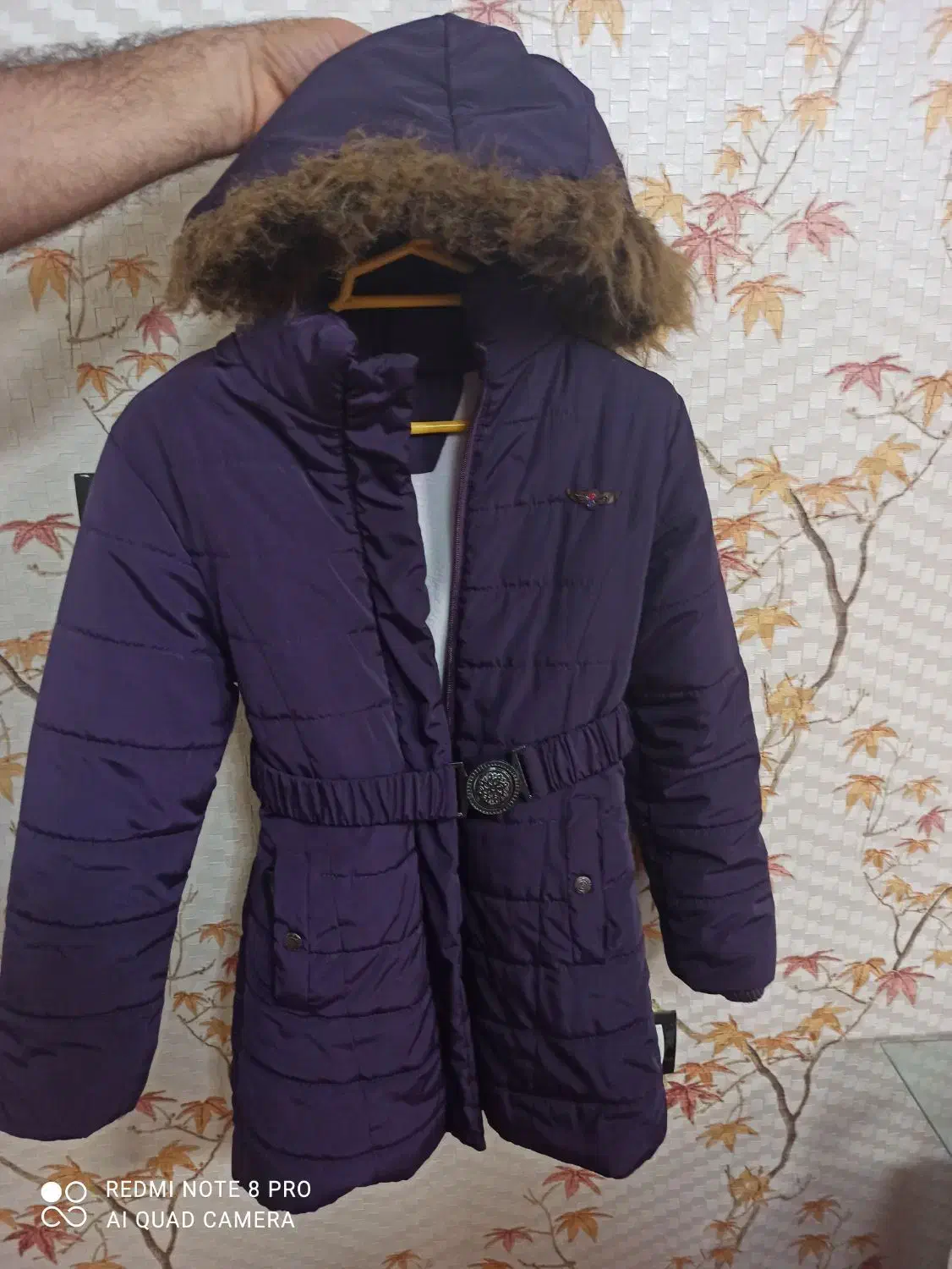 کاپشن دخترانه کلاه دار|لباس|چمران, |دیوار