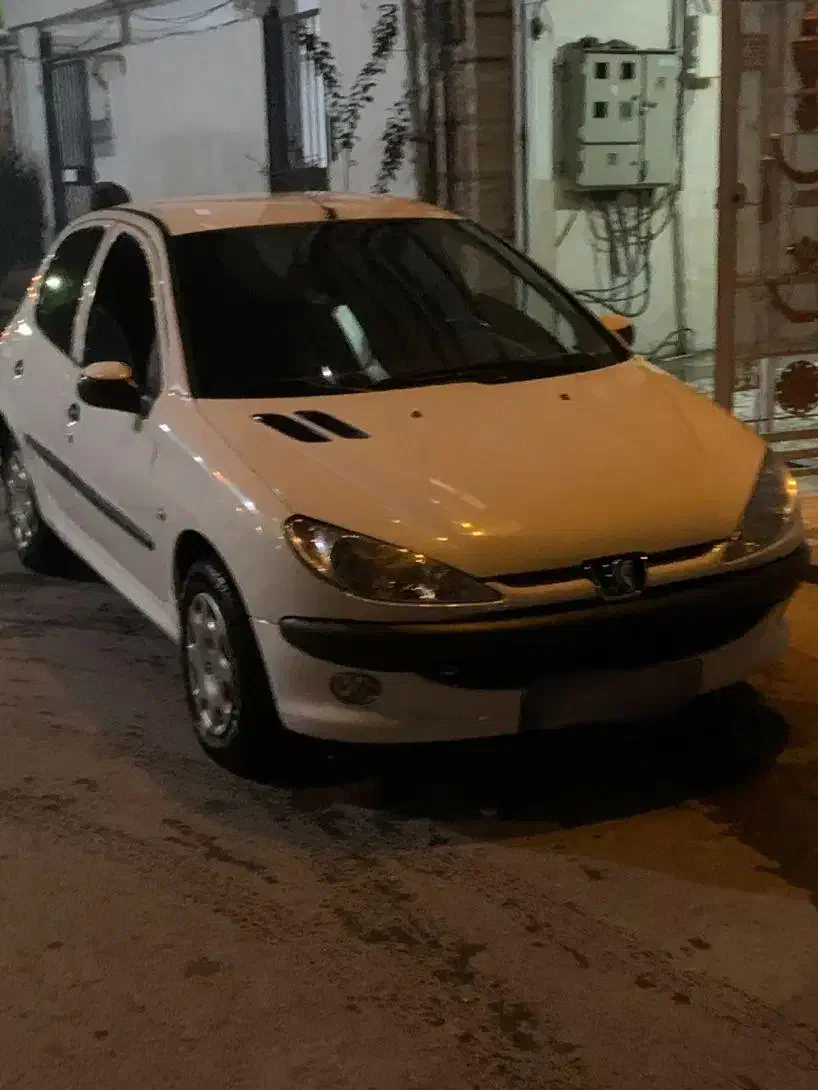 پژو ۲۰۶ تیپ ۲ سفید|خودرو سواری و وانت|محمودآباد, |دیوار