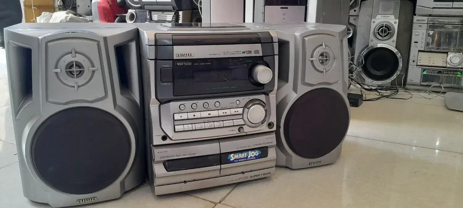 ضبط و اسپیکر آیوا ژاپن|سیستم صوتی خانگی|قم, ولیعصر|دیوار