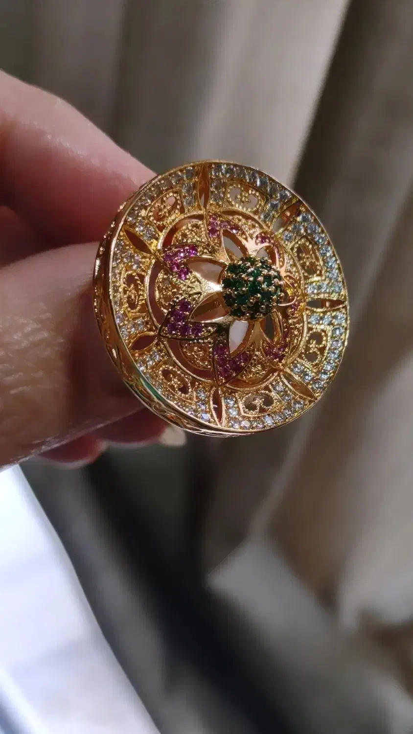 یک عددانگشتر خلیجی و دوعدد بنگل از برند ژوپینگ|بدلیجات|اسلام‌شهر, باغ فیض|دیوار