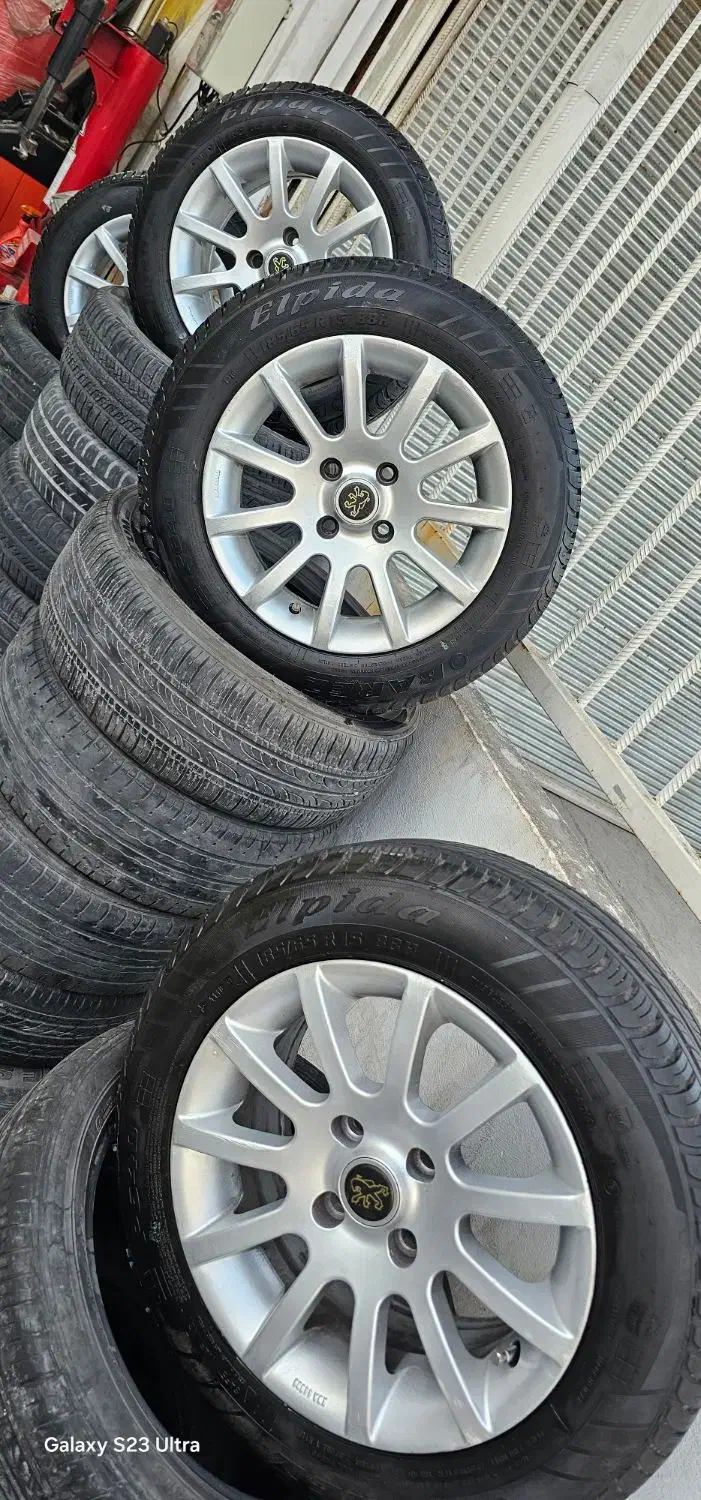 رینگ و لاستیک سایز ۱۵ ایتالیا|قطعات یدکی و لوازم جانبی|ساری, |دیوار