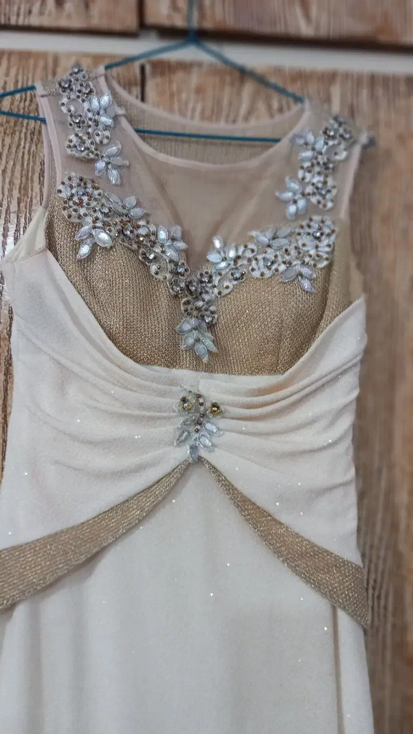 لباس مجلسی سنگ دوزی شده|لباس|مهدی شهر, |دیوار