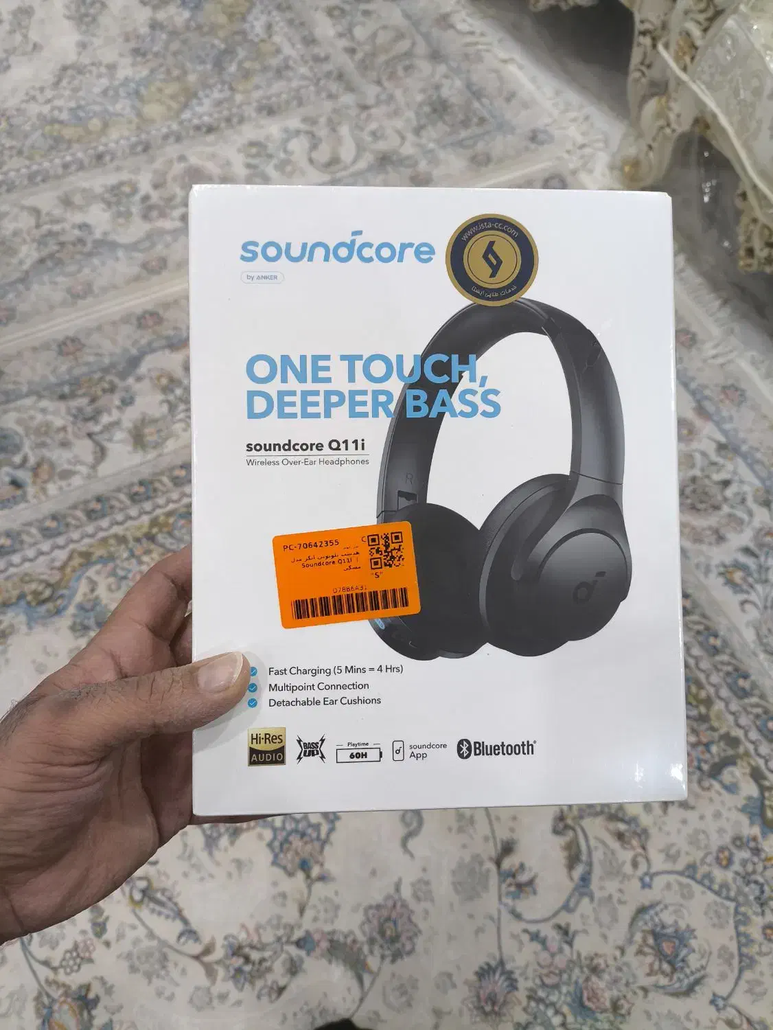 هدست انکر مدل Soundcore Q11i پلمپ با گارانتی|لوازم جانبی موبایل و تبلت|شیراز, باغ تخت|دیوار
