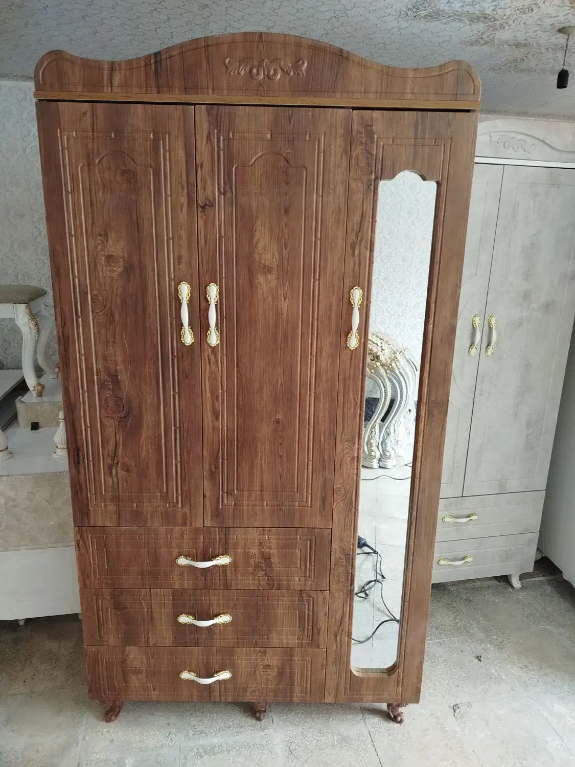 کمد دو درب چوبی ممبران در تنوع رنگ|جاکفشی، کمد، دراور|اردبیل, |دیوار