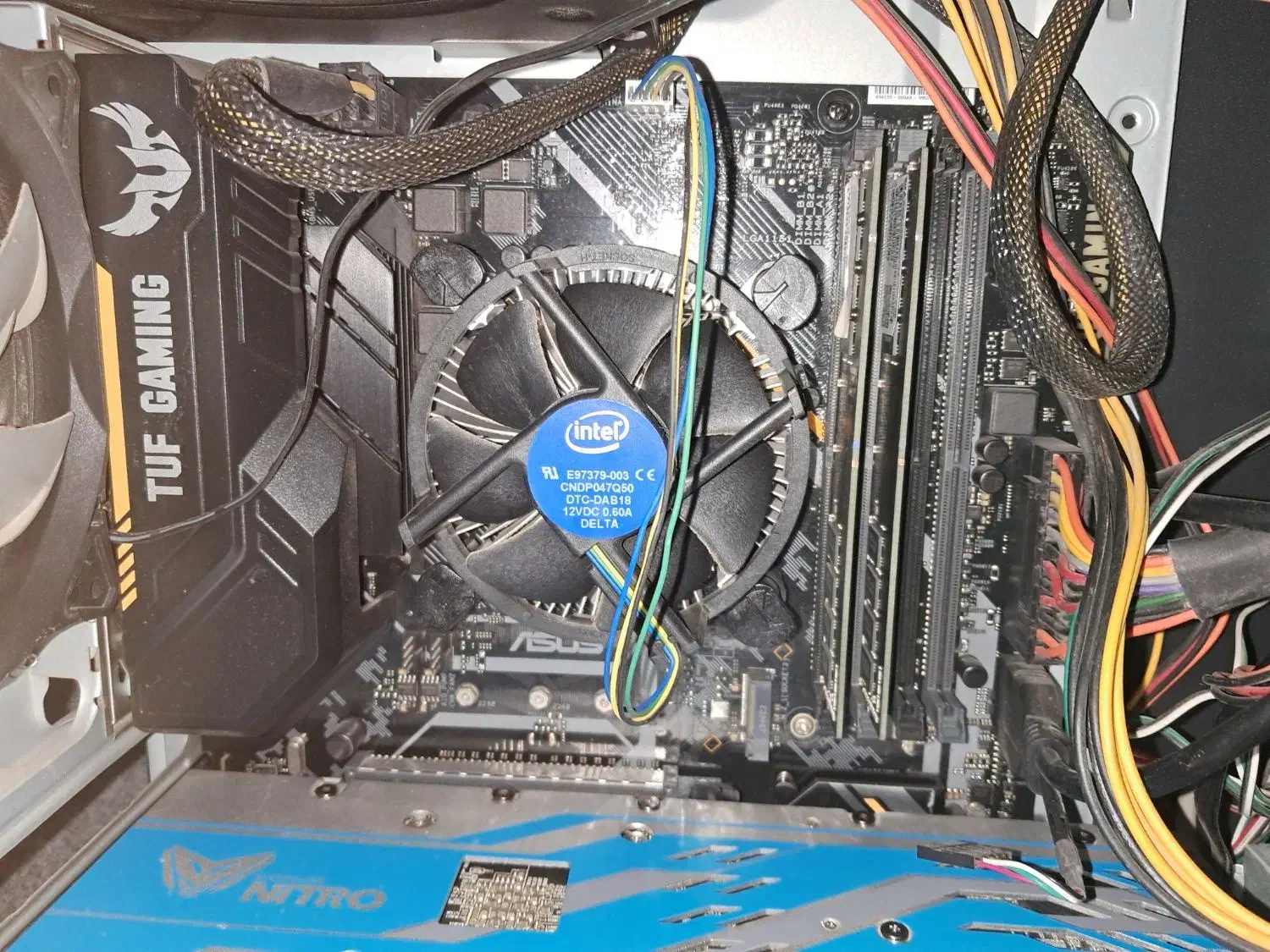 فروش کیس سیستم کامپیوتر گیمینگ خانگی pc case|رایانه رومیزی|چالوس, |دیوار