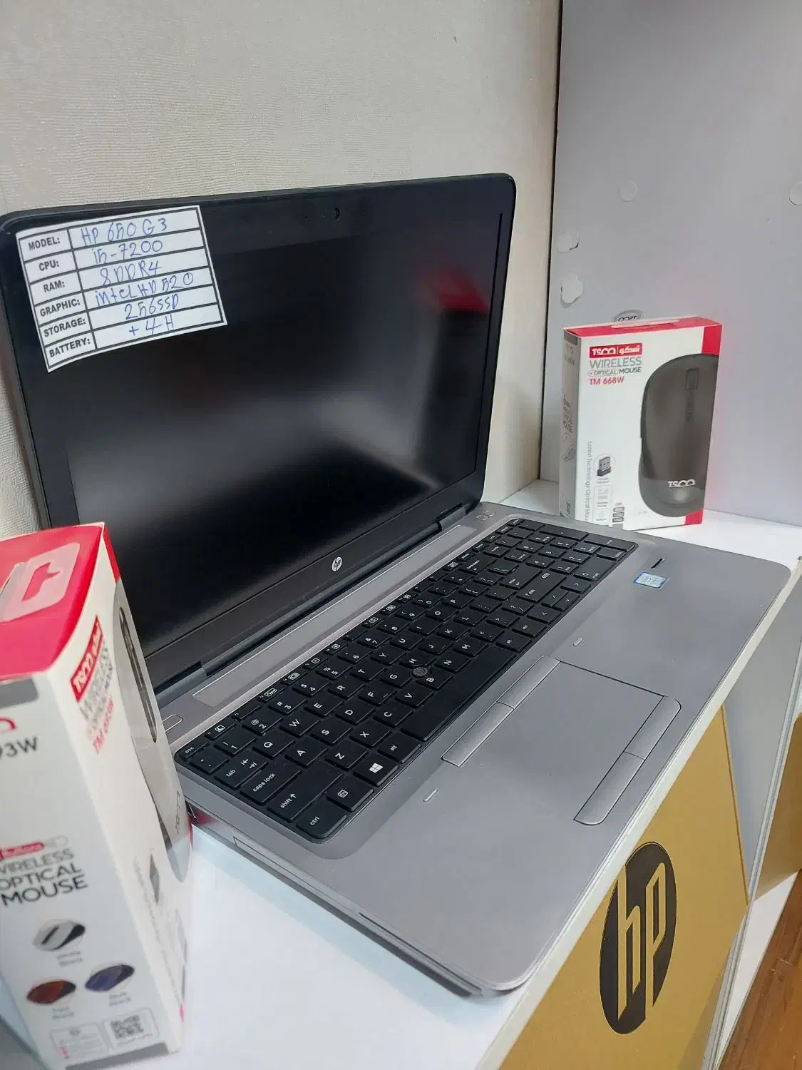 لپتاپcore i5نسل7رم8ddr4  کاملانوباکارتن‌هاردssd|رایانه همراه|تهران, پونک|دیوار