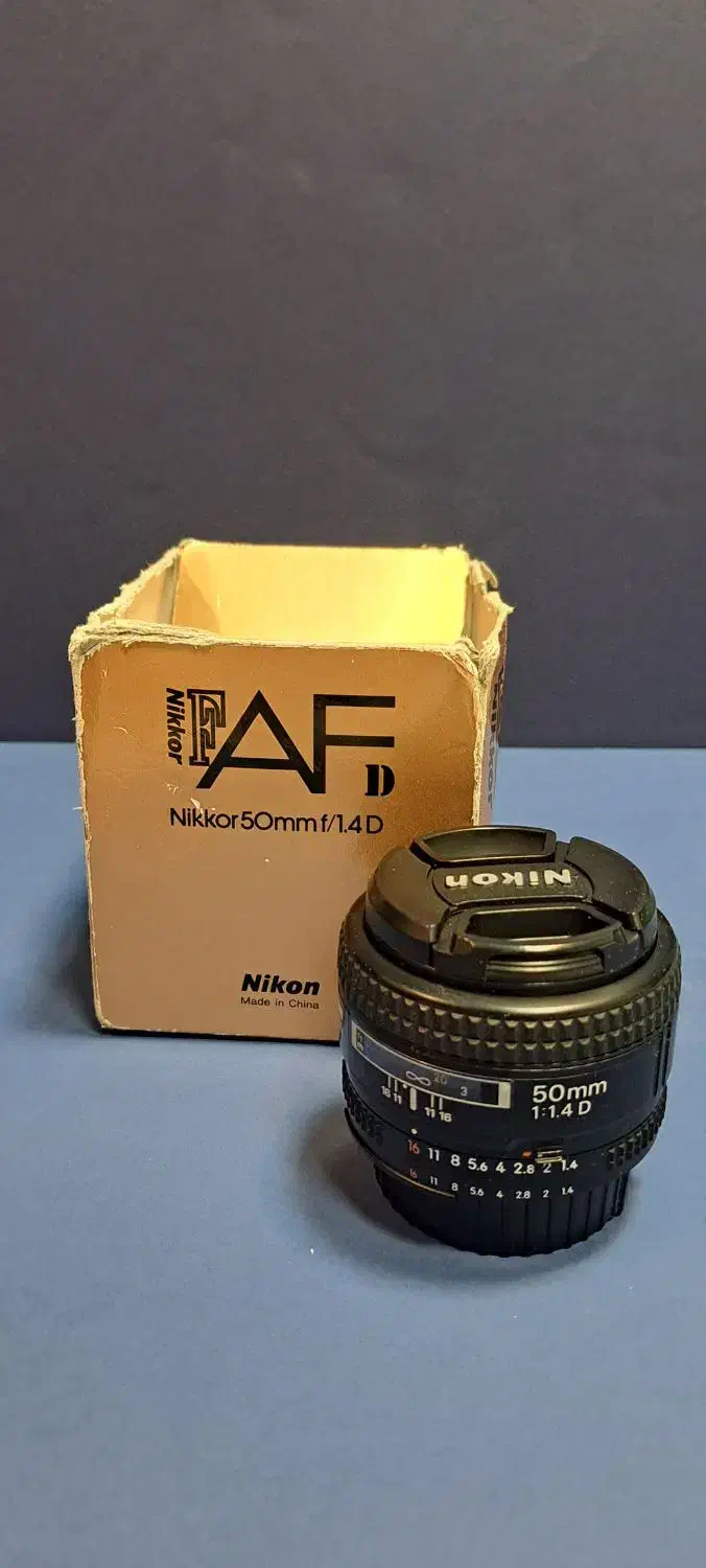 لنز نیکونf1.4.    50mm|دوربین عکاسی و فیلمبرداری|مشهد, هنرستان|دیوار