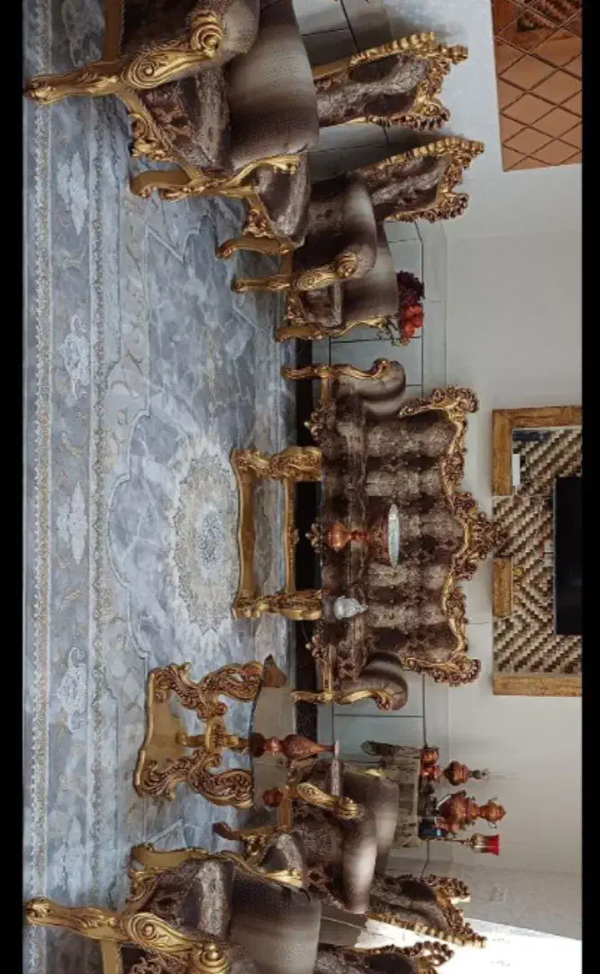 مبلمان سلطنتی|مبلمان خانگی و میز عسلی|شهرضا, |دیوار