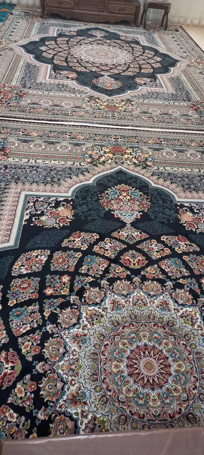 فروش دو عدد فرش ۱۲ متری ۷۰۰ شانه نو و تمیز|فرش|بندر کنگان, |دیوار