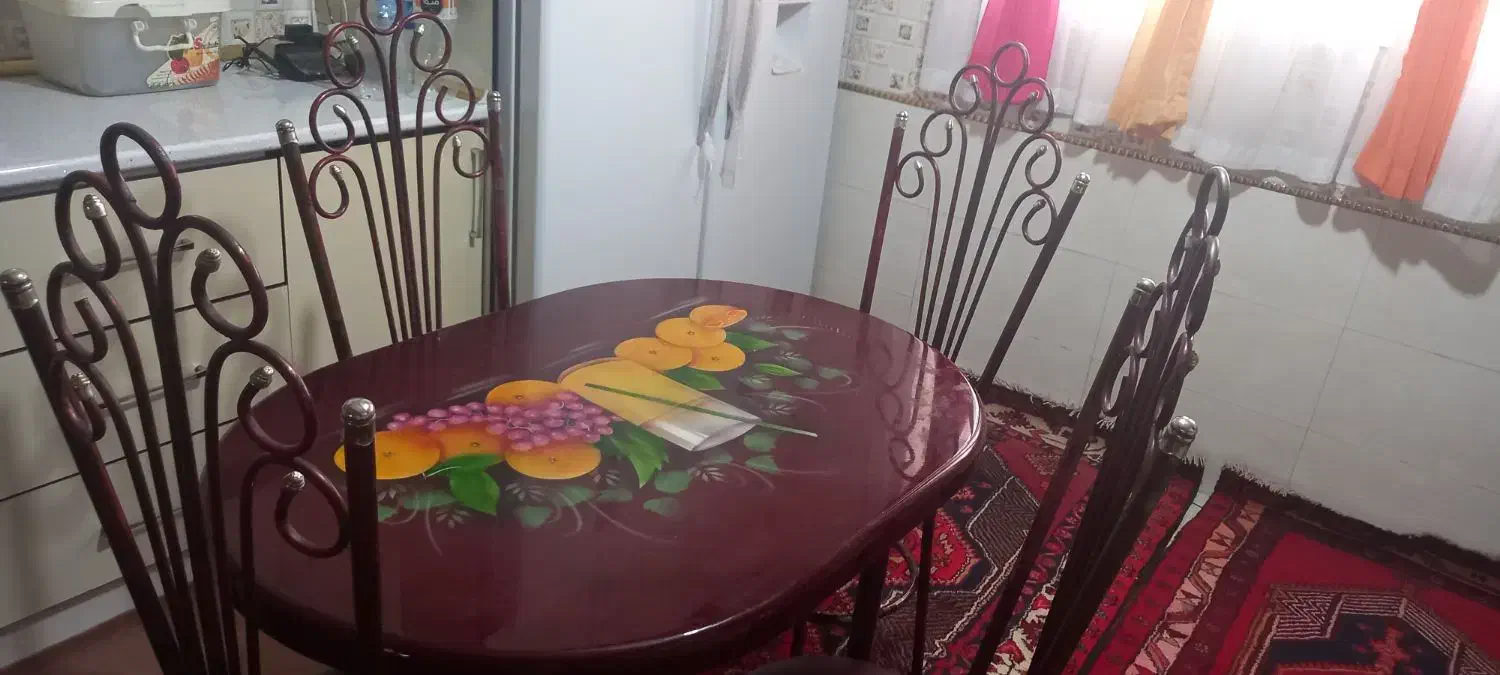 ناهارخوری ۴ نفره فرفورژه|میز و صندلی غذاخوری|گلستان (تهران), |دیوار