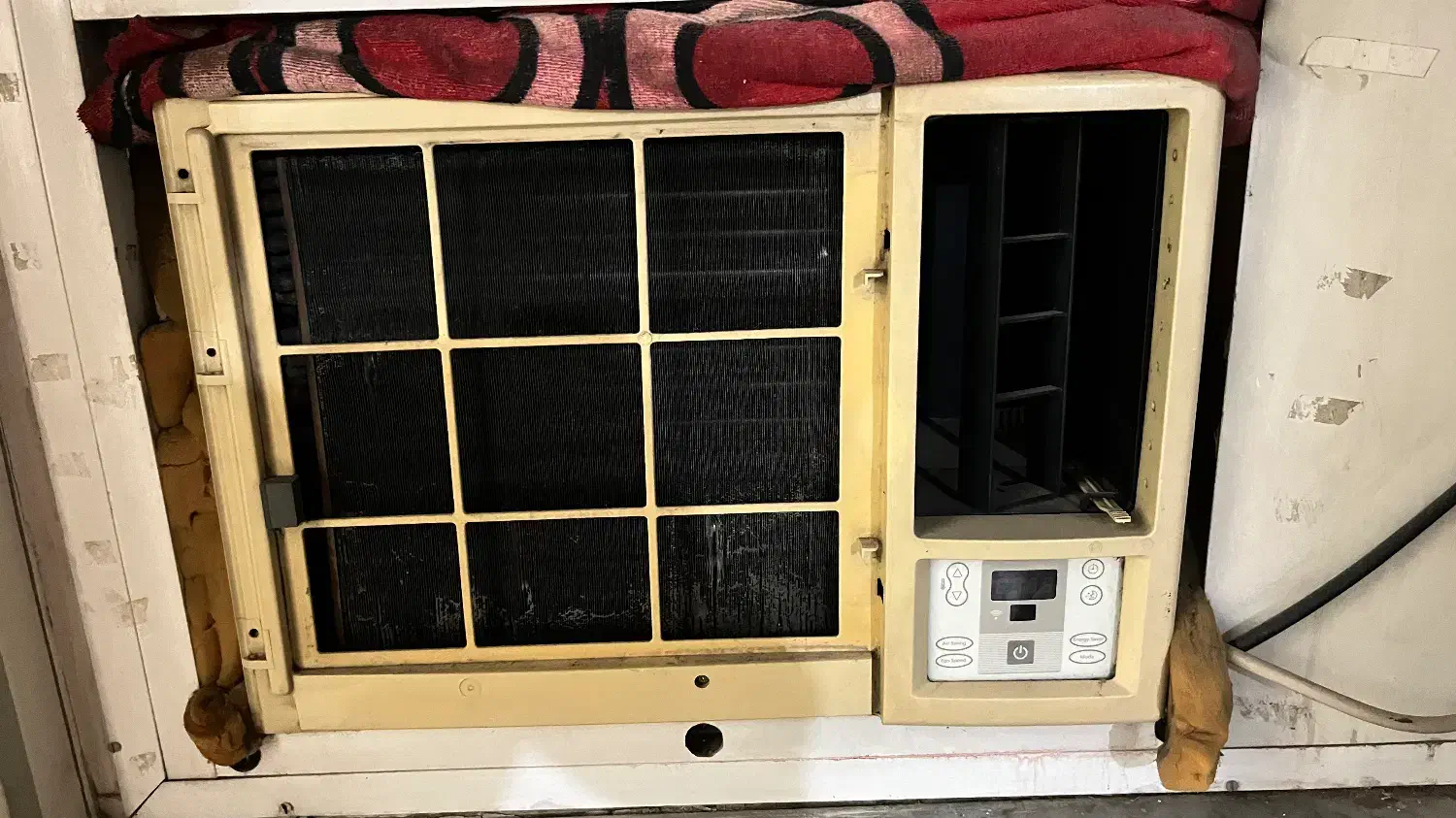 فروش کولر پنجره ای سامسونگ|کولر گازی و فن‌کوئل|رشت, چله خانه|دیوار