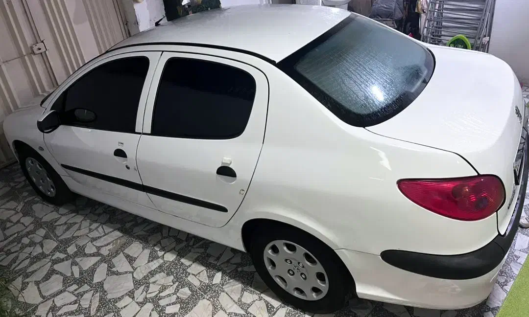 پژو206sd مدل 95 یه گلگیر رنگ|خودرو سواری و وانت|گتاب, |دیوار