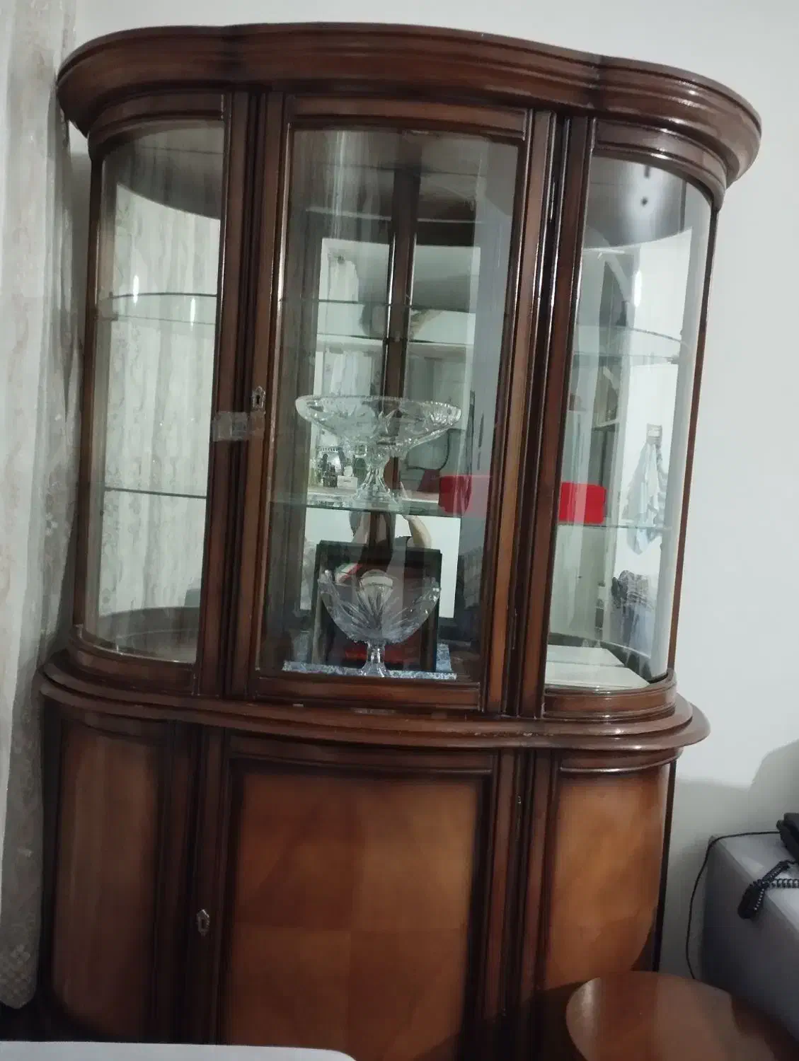 بوفه بزرگ چوبی|بوفه، ویترین، کنسول|پاکدشت, پاکدشت (مامازند)|دیوار