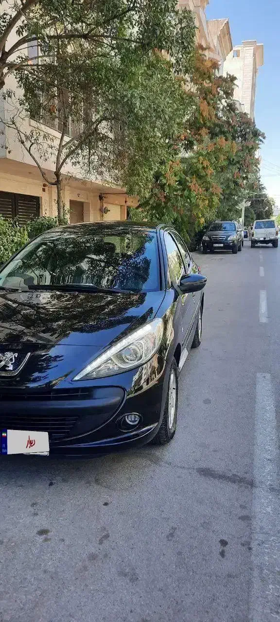 ۲۰۷ پانا مشکی مدل ۱۴۰۱در حد صفر..بازدید زرند کرمان|خودرو سواری و وانت|کرمان, |دیوار