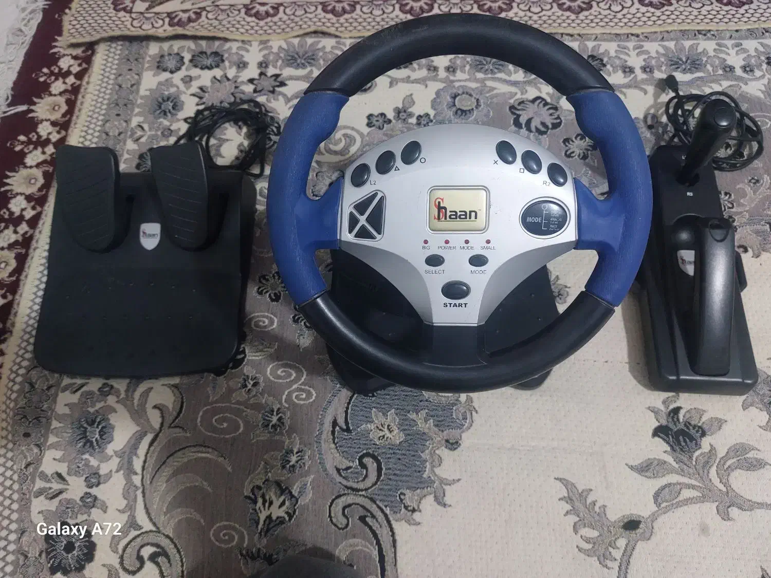 دسته فرمان پلی استیشن پی اس ۲|کنسول، بازی ویدئویی و آنلاین|محمدشهر, شهرک نگین|دیوار