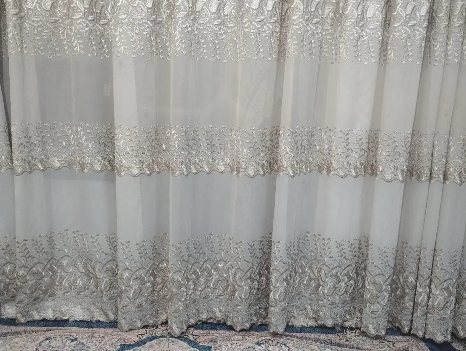 تعدادی پرده تور|پرده، رانر، رومیزی|شیراز, رکن‌آباد|دیوار