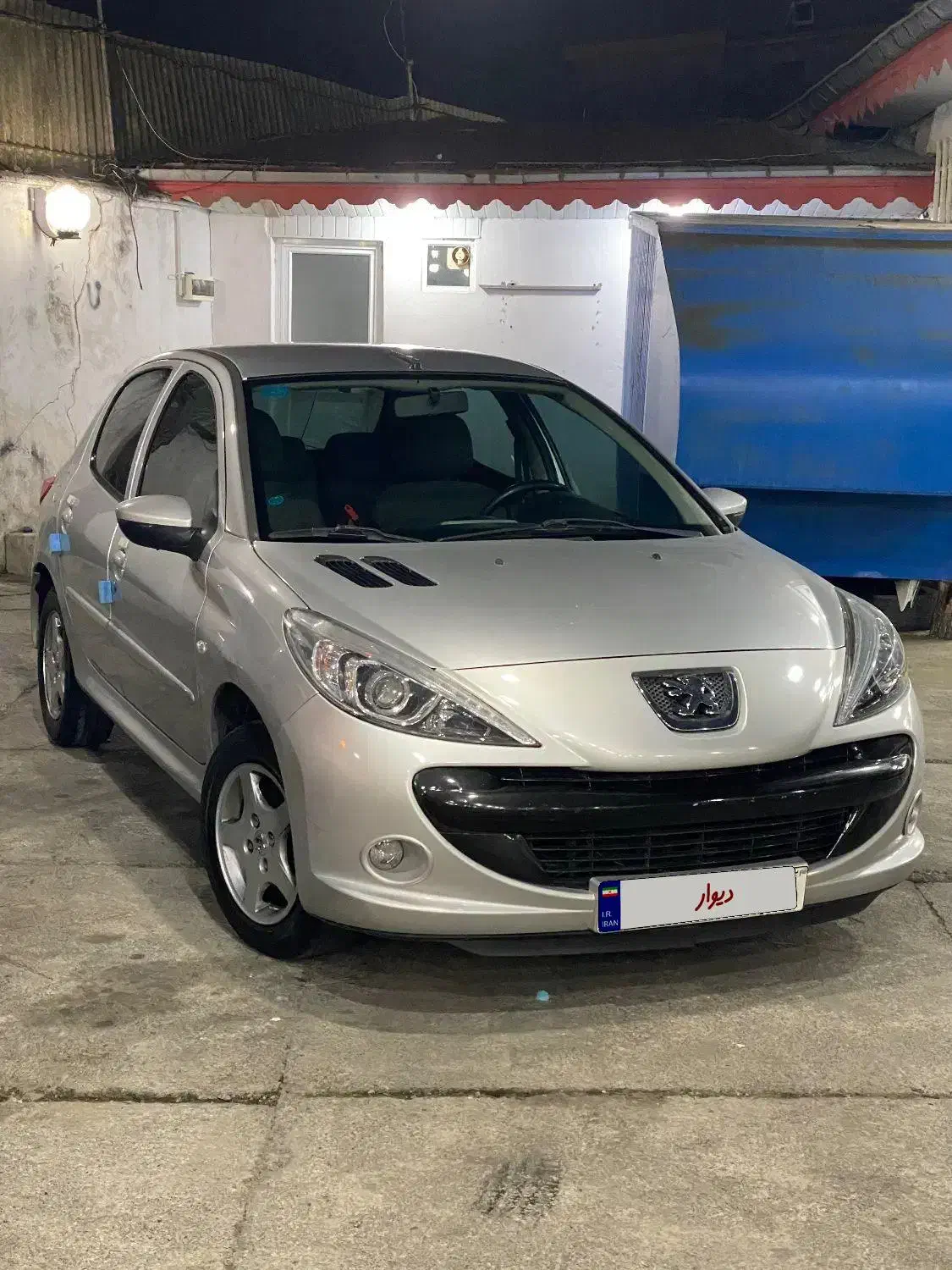 207مدل90اتومات فرانسوی بی رنگ و ضربه|خودرو سواری و وانت|صومعهسرا, |دیوار