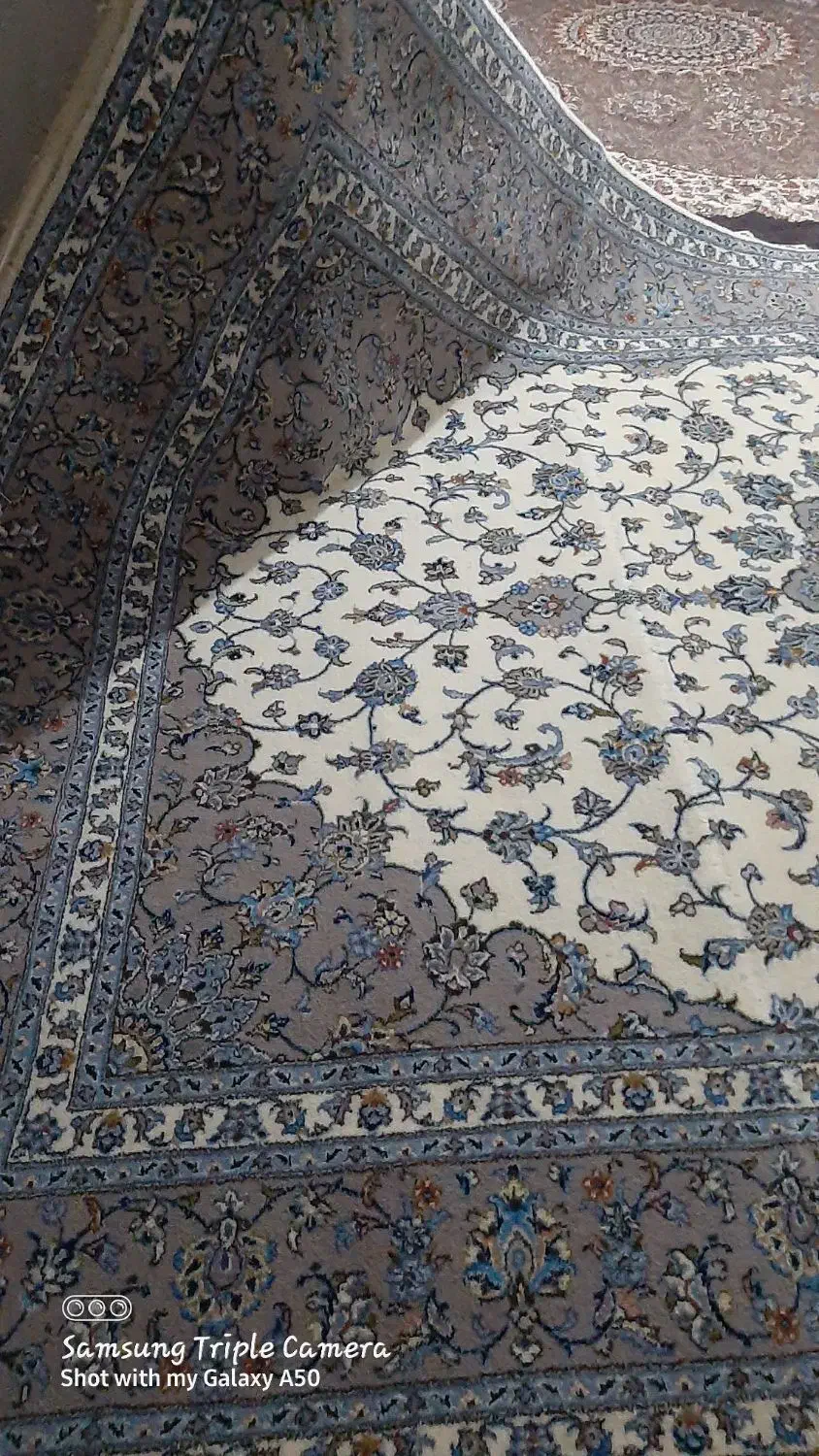 یک جفت قالی دست بافت ۹ متری ۵۲ خانه|فرش|آران و بیدگل, |دیوار
