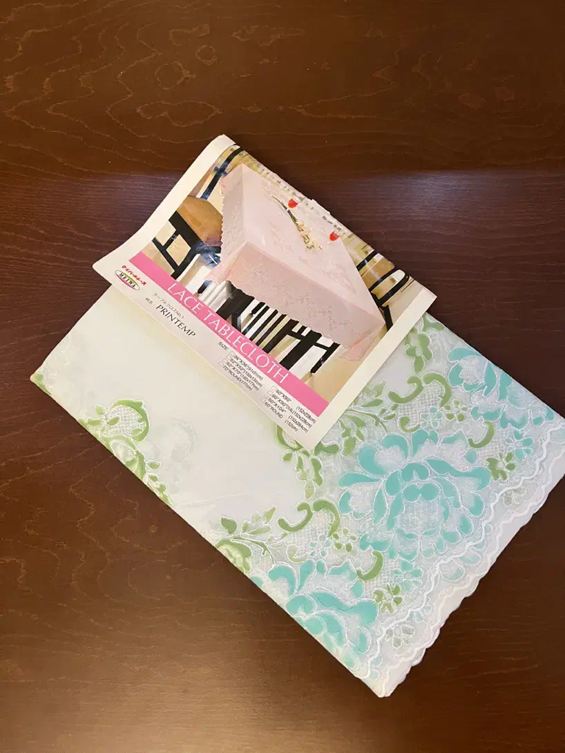 سفره نو و آکبند ۱۲ نفره|سفره، حوله، دستمال آشپزخانه|کرج, دهقان ویلا|دیوار