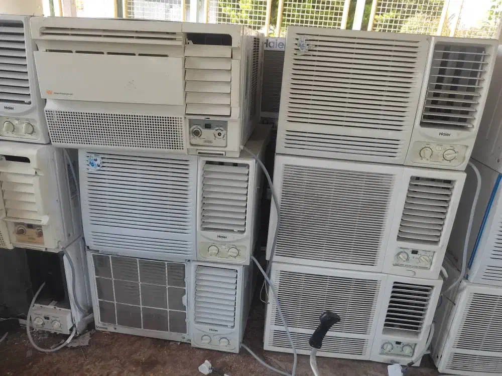 فروش کولر استوک وخرید کولر پنجره ای واسپیلت|کولر گازی و فن‌کوئل|گرگان, |دیوار