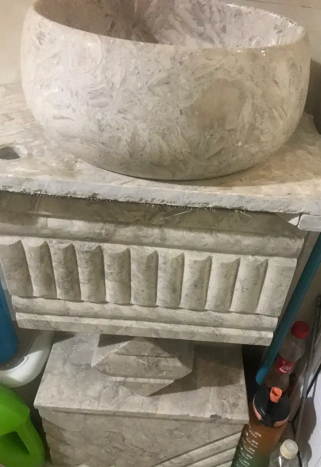 روشویی سنگی ضد آب ضد خش PVC|لوازم سرویس بهداشتی|تهران, جوادیه|دیوار