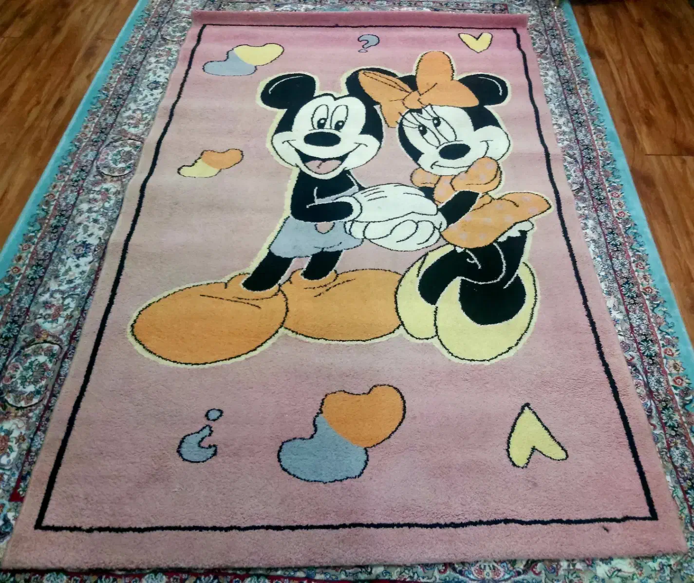 فرش عروسکی چهار متری در حد نو|فرش|اهواز, عامری|دیوار