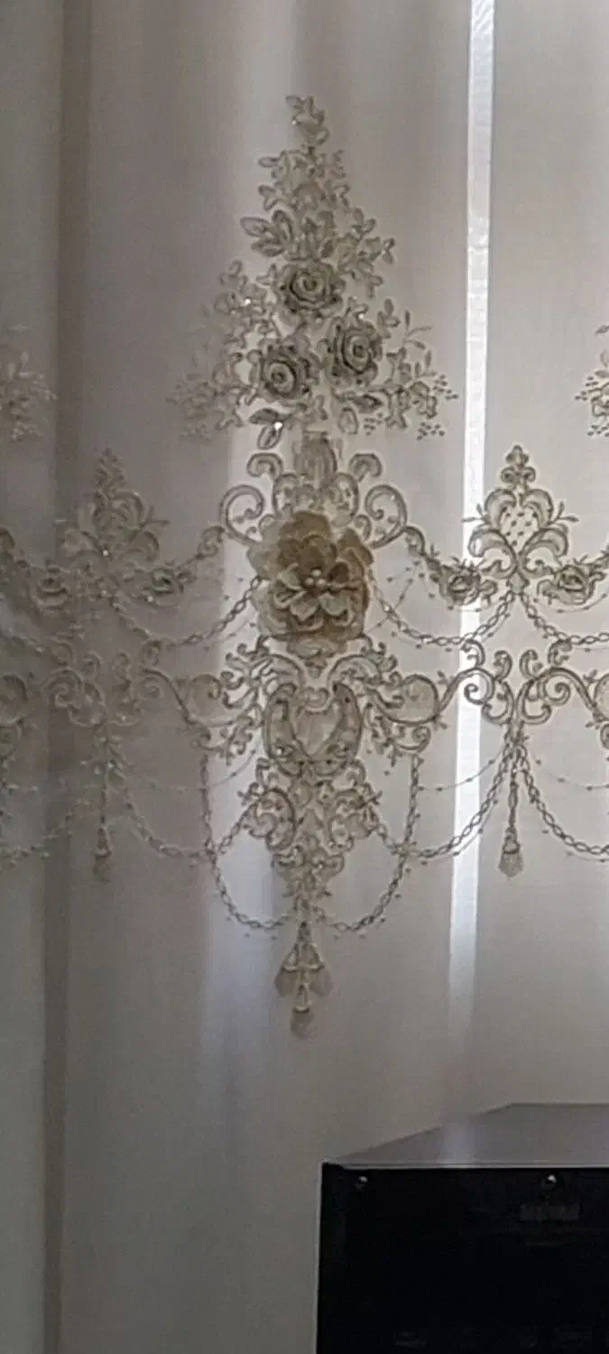 پرده گیپور ترک|پرده، رانر، رومیزی|اصفهان, پروین|دیوار