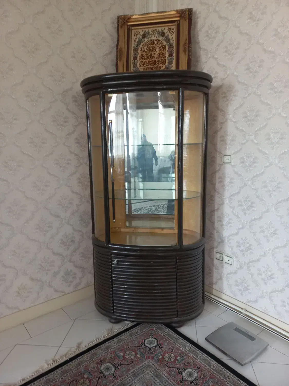 کتابخانه|کتابخانه، شلف، قفسه‌های دیواری|کرج, شهرک فهمیده|دیوار