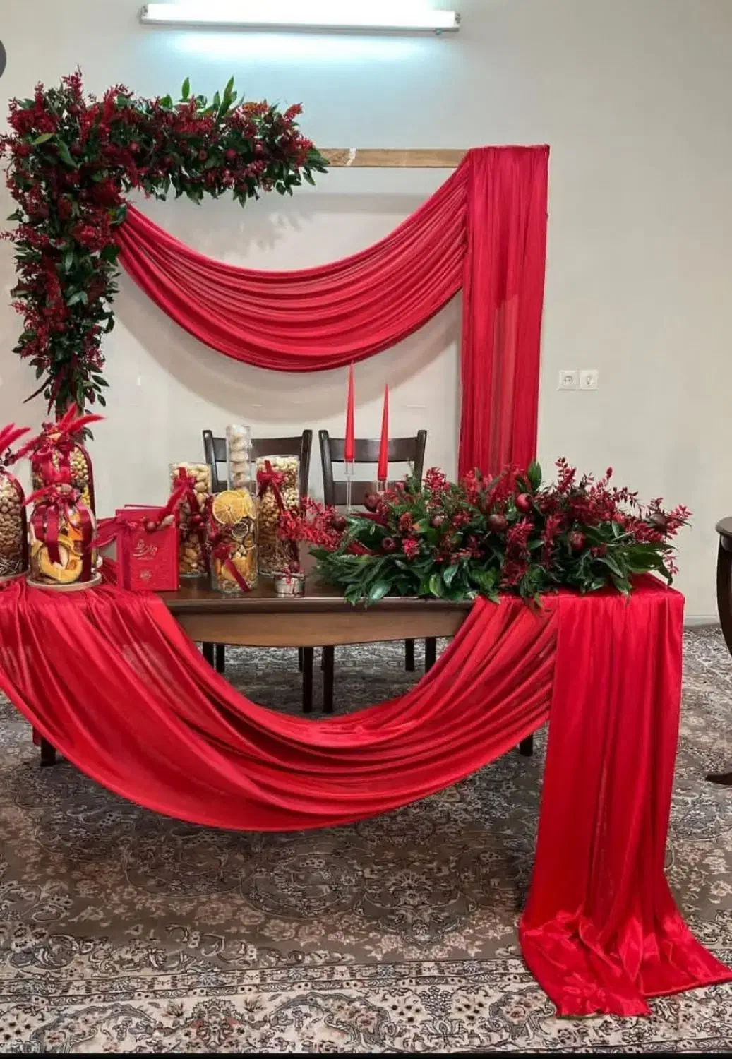 دیزاین شب چله|گل مصنوعی|مشهد, حجت|دیوار