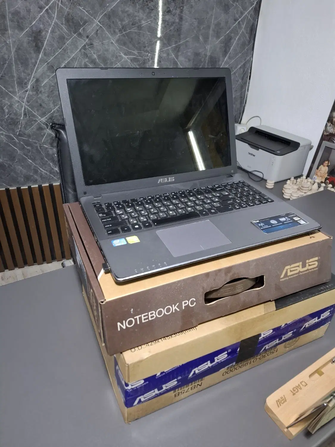 لپ تاپ asus a550c|رایانه همراه|رشت, کاکتوس|دیوار