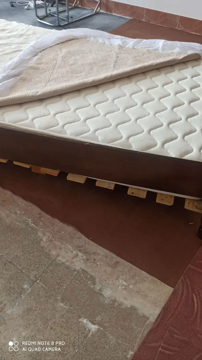 تختچونیدونفره|تخت و سرویس خواب|قم, نیروگاه|دیوار