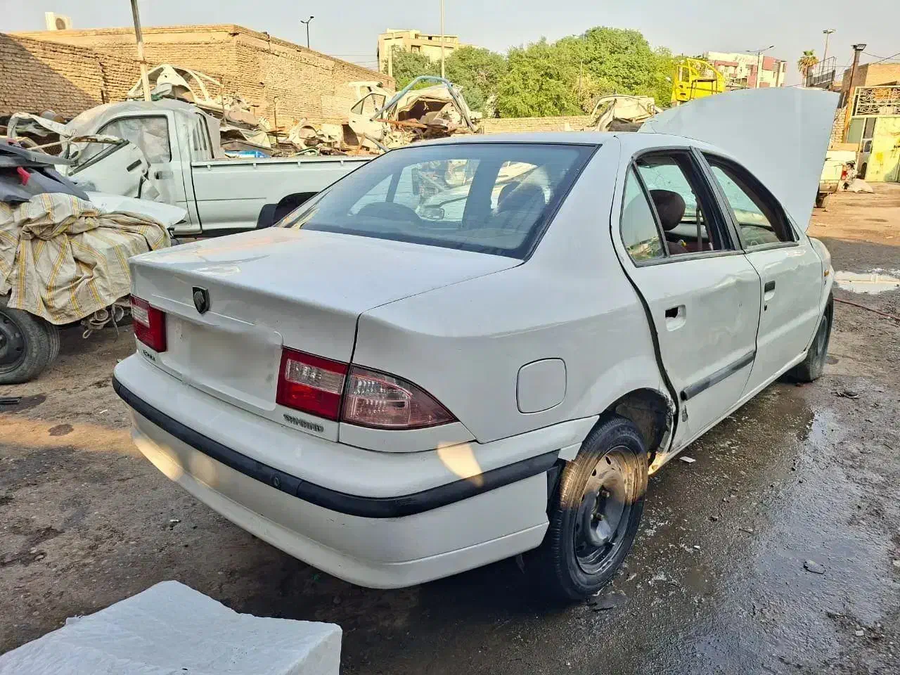 سمند مدل 99 تصادفی|خودرو سواری و وانت|خرم‌آباد, |دیوار