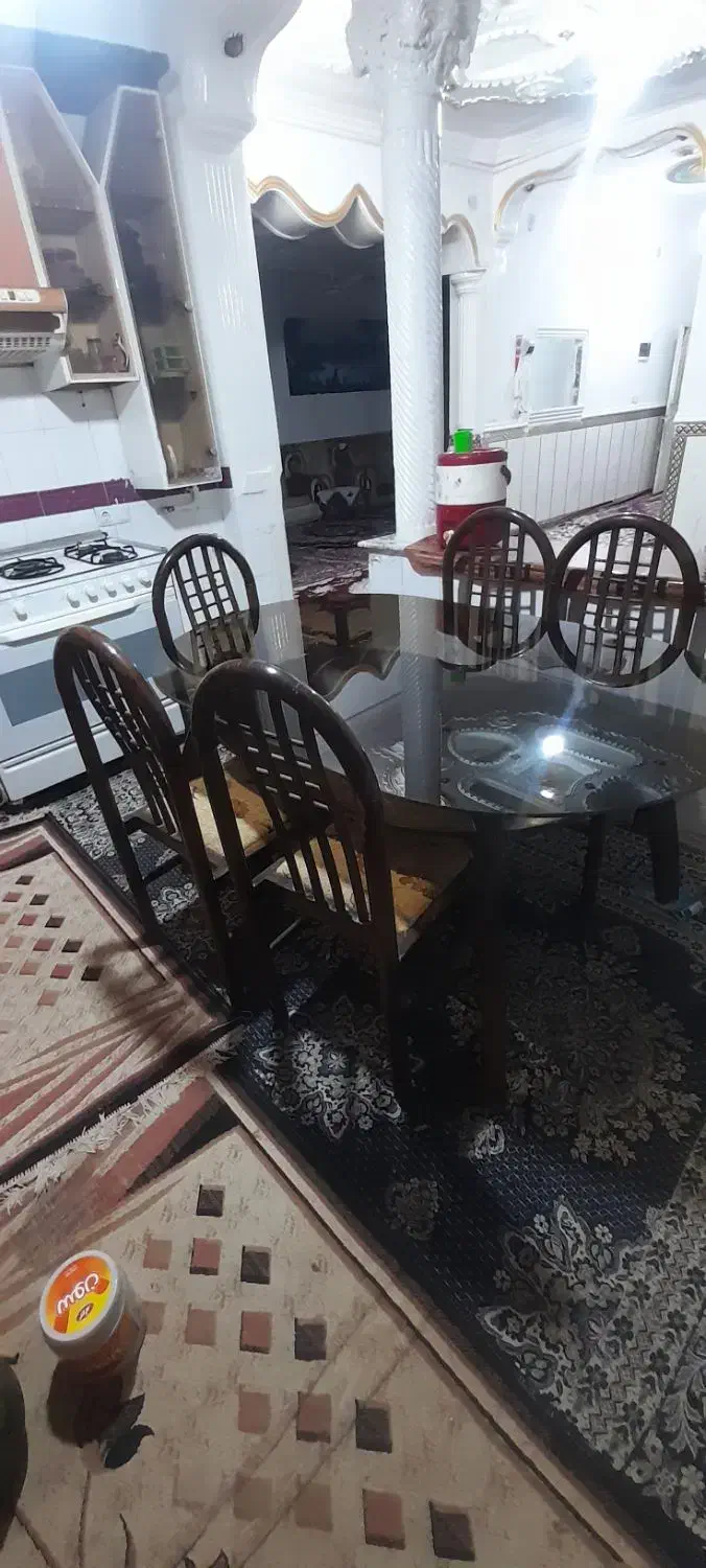 میزغذاخوری|میز و صندلی غذاخوری|زابل, |دیوار