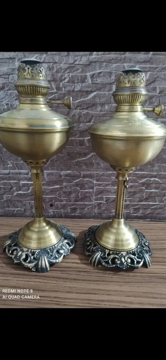 چراغ نفتی لمپا|کلکسیون اشیاء عتیقه|گرگان, |دیوار