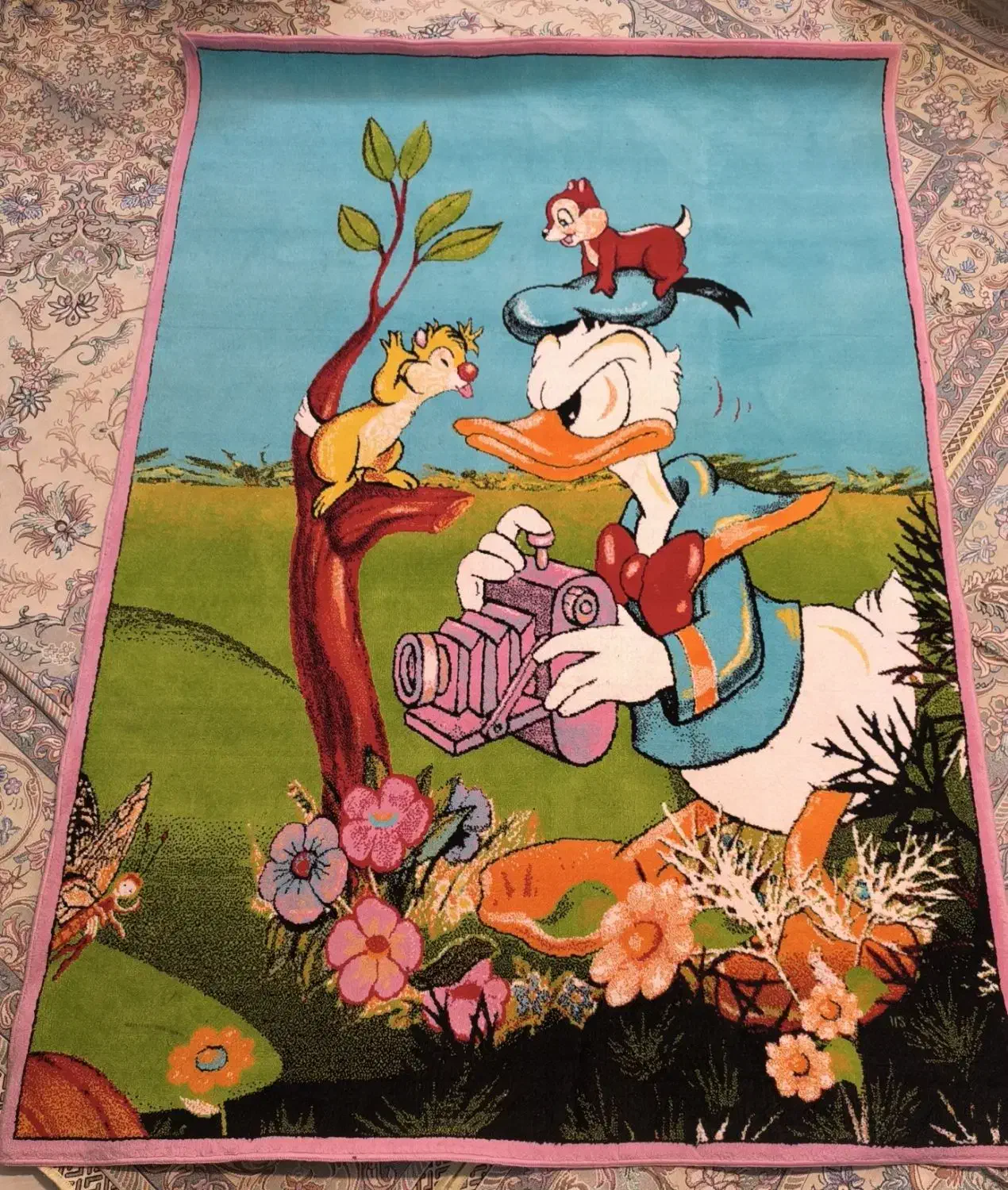 قالیچه طرح کودک|فرش|مشهد, تبادکان|دیوار