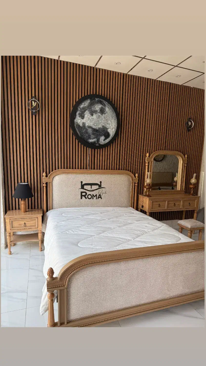 سرویس خواب مدل لورا|تخت و سرویس خواب|قم, امامزاده ابراهیم|دیوار