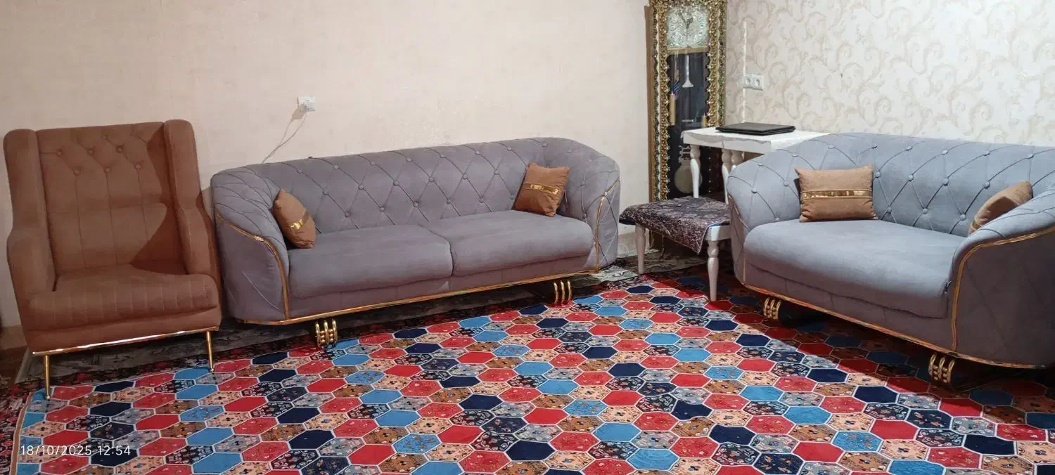 مبلمان 9نفره|مبلمان خانگی و میز عسلی|ایلام, |دیوار