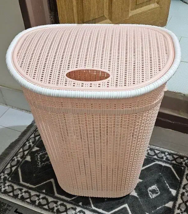 سبد حموم صورتی مارک لیمون|لوازم حمام|بردسکن, |دیوار