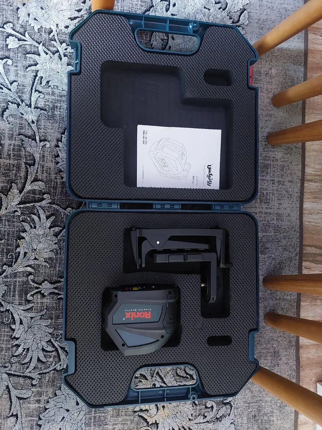 تراز لیزری رونیکس نو اصلا باز استفاده نشده ضمانتی|ابزارآلات|کرج, کوی زنبق|دیوار