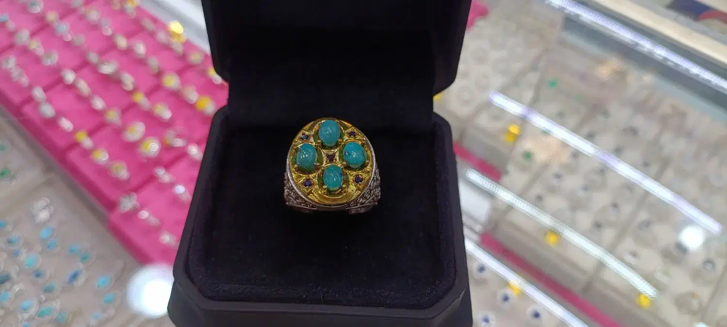 انگشتر فیروزه نیشابوری|جواهرات|ری, هاشم‌آباد|دیوار