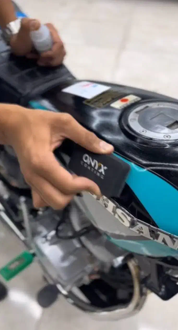 پولیش سرامیک متور سیکلت|خدمات موتور و ماشین|خورموج, |دیوار