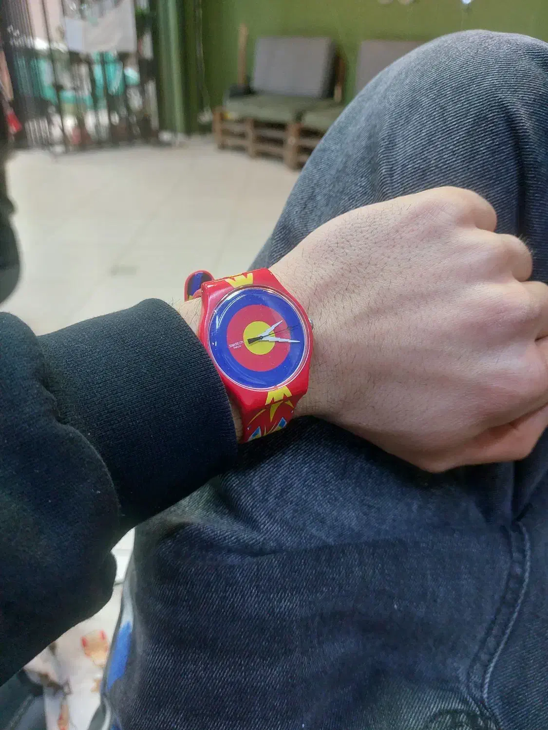 ساعت سواچ|ساعت|اندیشه, اندیشه فاز ۱|دیوار