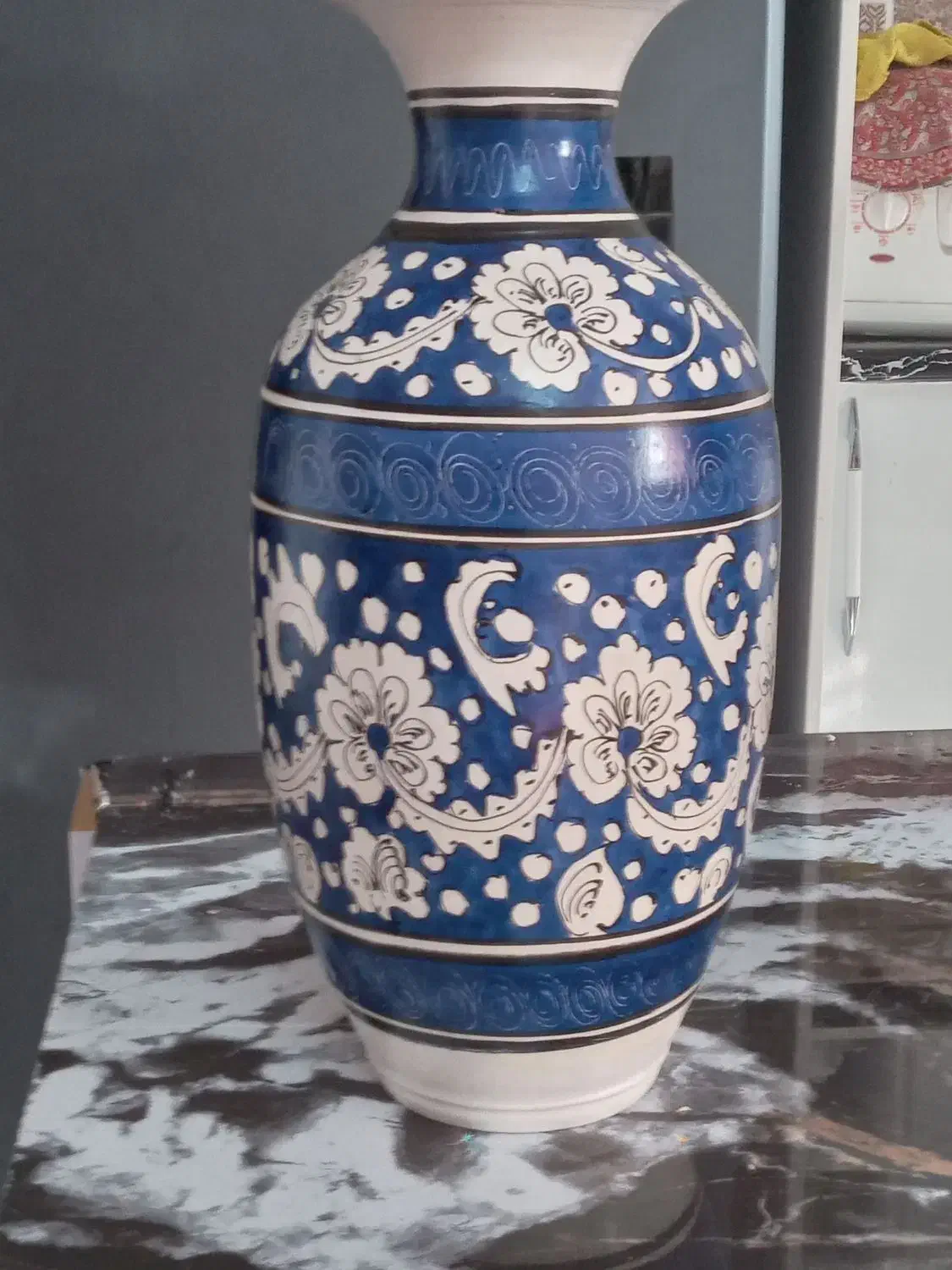 گلدان با گلهای خشک ومصنوعی|گل مصنوعی|پردیس, فاز ۶|دیوار