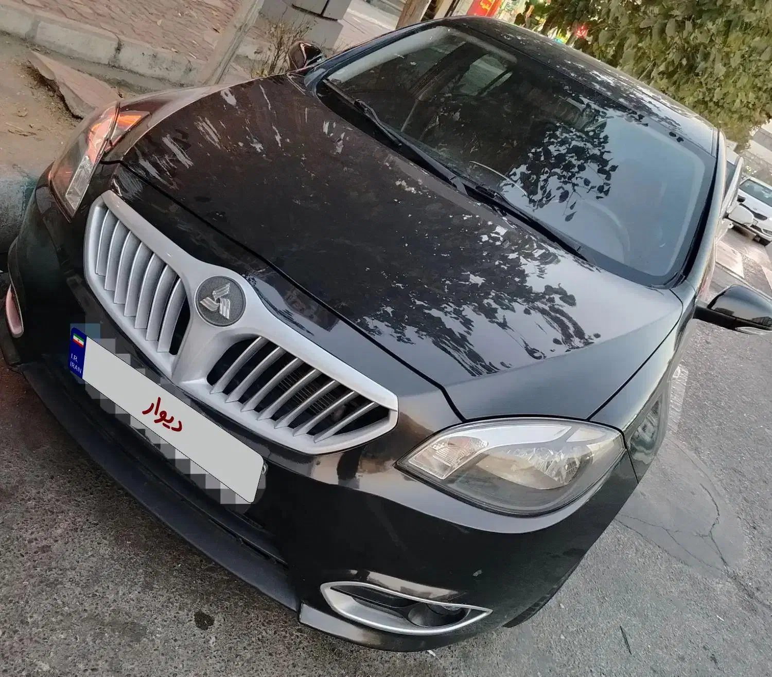 برلیانس H 320 مشکی 1396|خودرو سواری و وانت|تهران, سازمان برنامه شمالی|دیوار