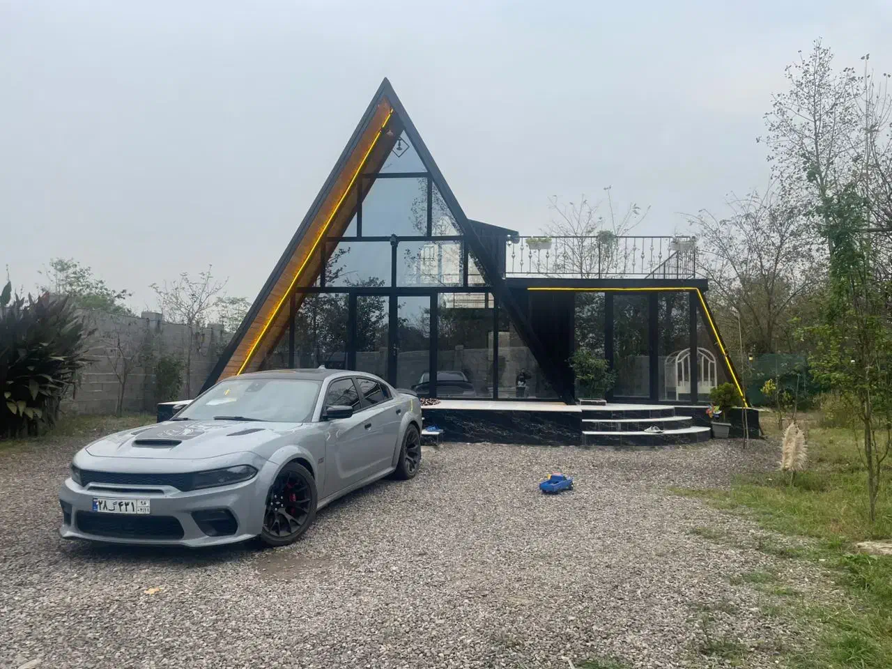 اجاره کلبه سوئدی۱۲۰ متری باغ۱۰۰۰متری دربست در رشت|اجارهٔ کوتاه‌مدت ویلا و باغ|رشت, گیل|دیوار