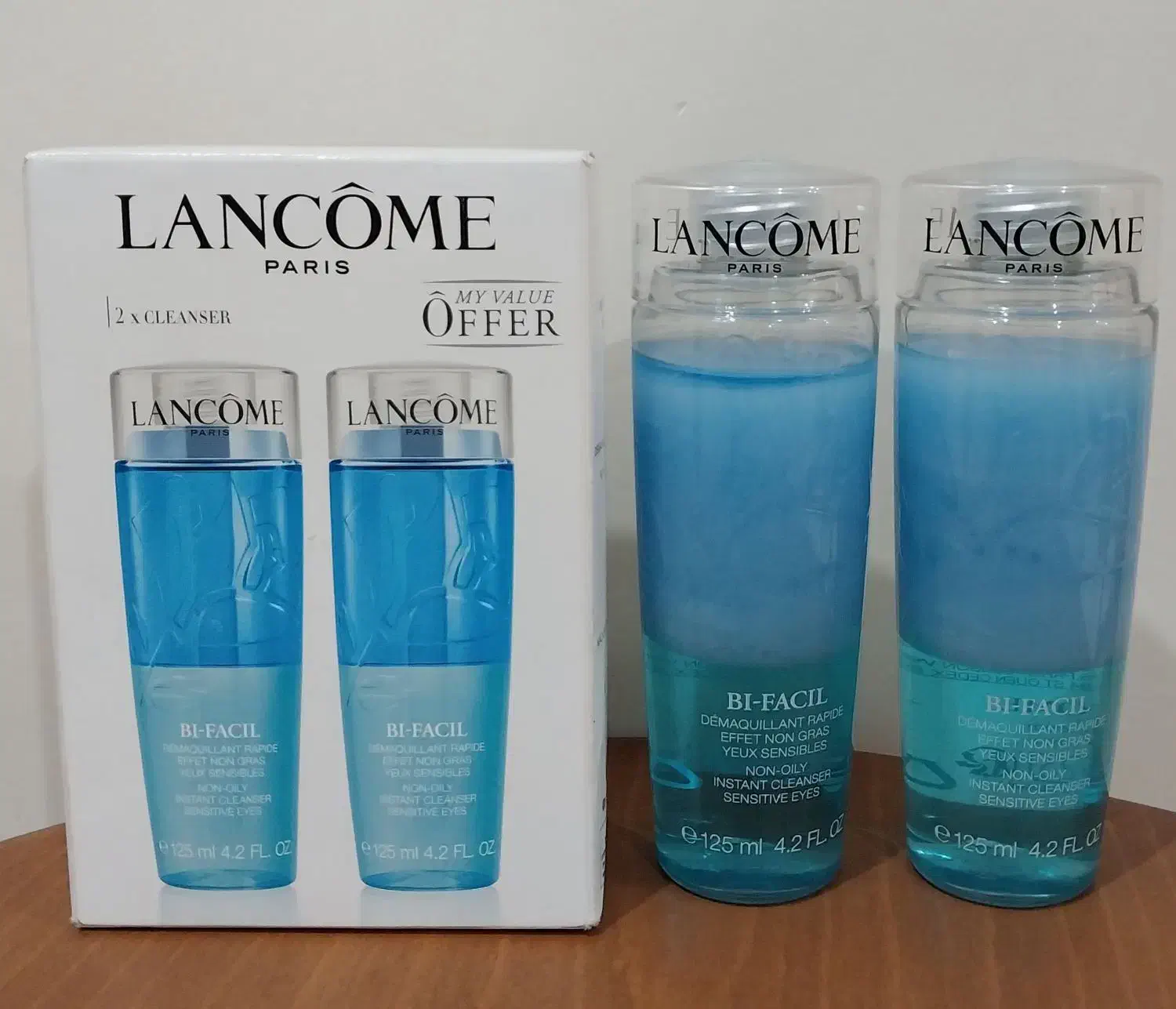پاک کننده ی آرایش چشم دو فاز لانکوم LANCOME|آرایشی، بهداشتی، درمانی|تهران, نظام‌آباد|دیوار