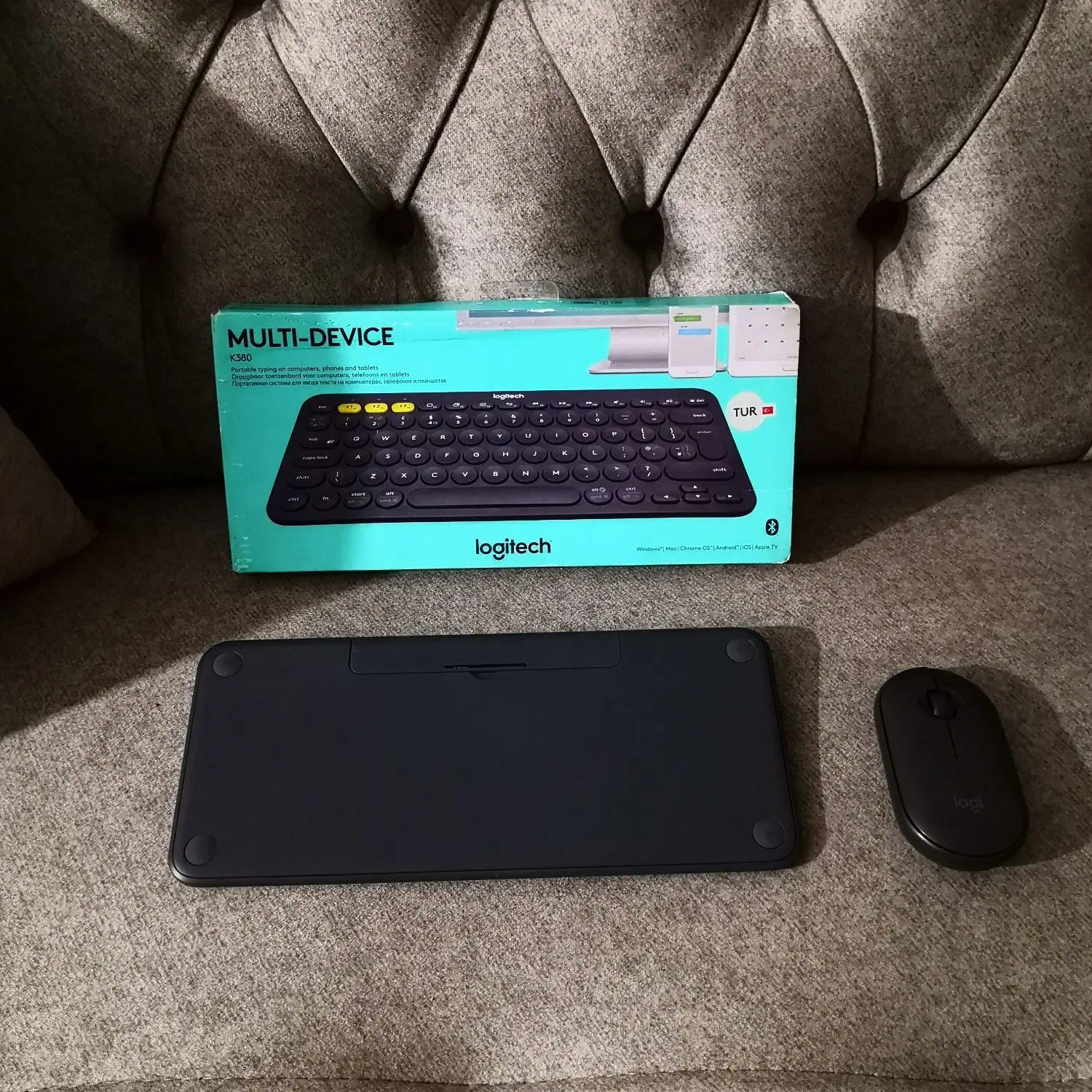 کیبورد بیسیم لاجیتک K380 و ماوس|قطعات و لوازم جانبی رایانه|ارومیه, |دیوار