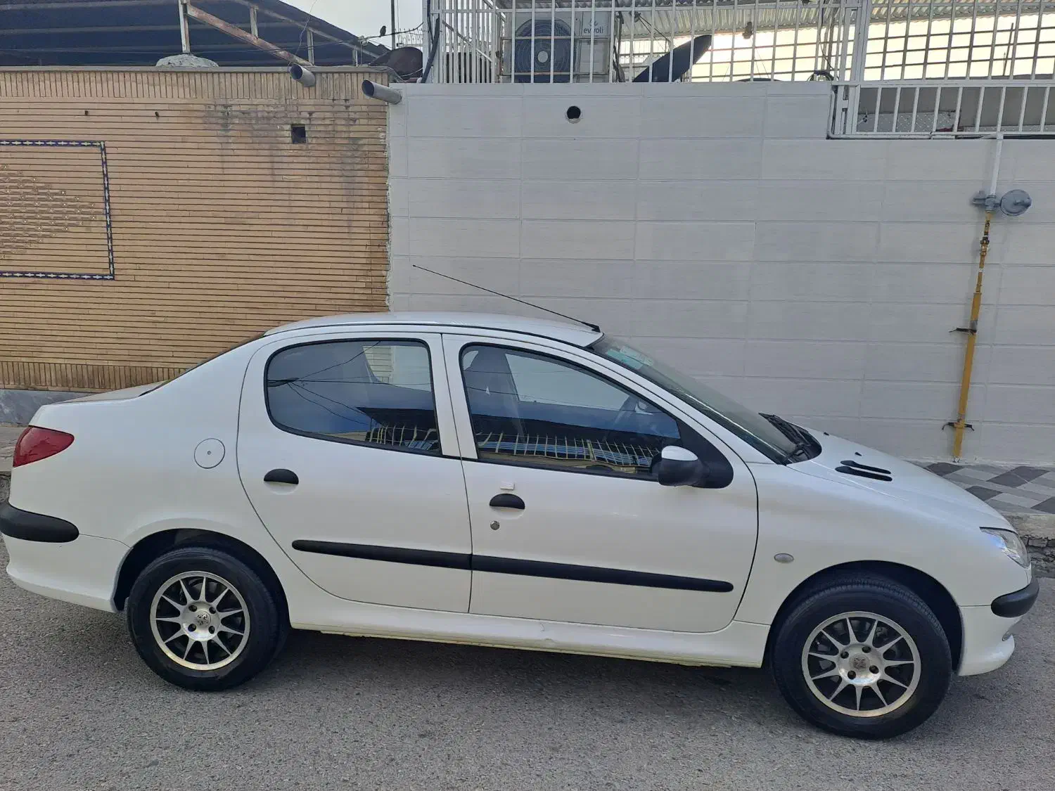 ۲۰۶ صندوقدار v8|خودرو سواری و وانت|اندیمشک, |دیوار