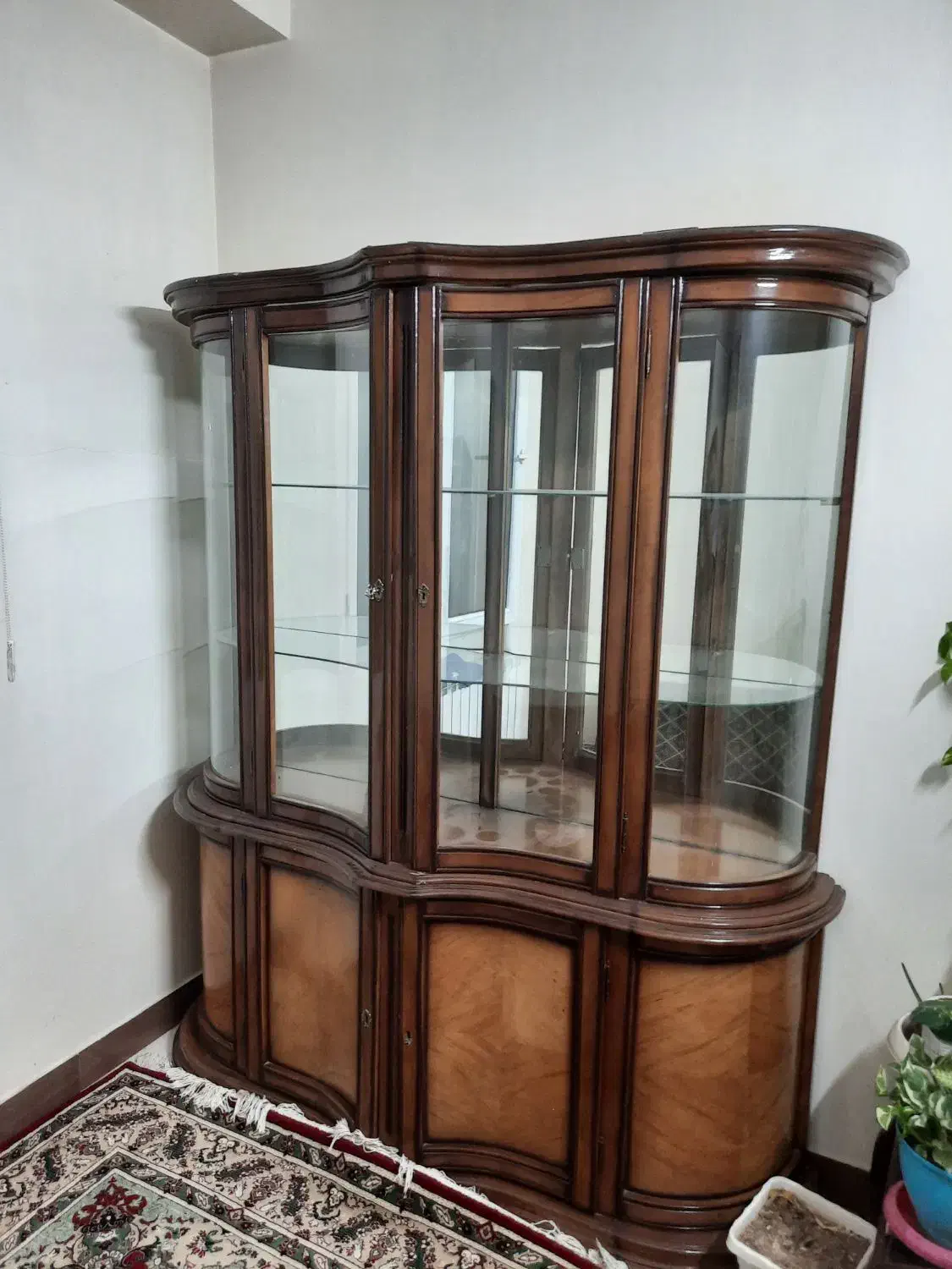 بوفه چوبی|بوفه، ویترین، کنسول|تهران, مسعودیه|دیوار